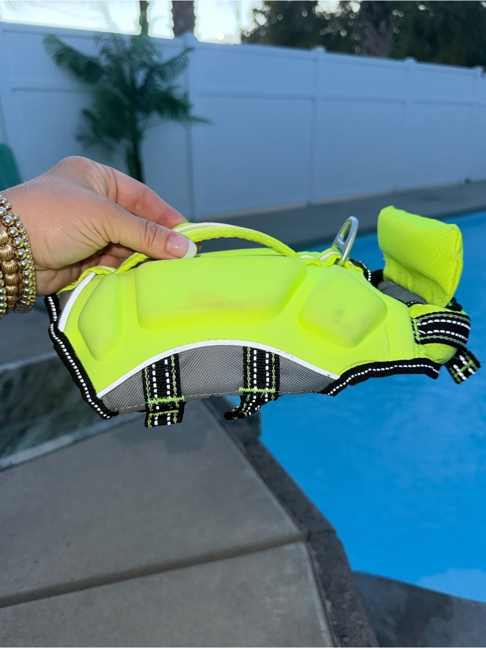 Arcadia Neon Yellow XS Dog Life Jacket